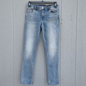 WHBM The Slim Mid Rise Skinny Jeans Size 8